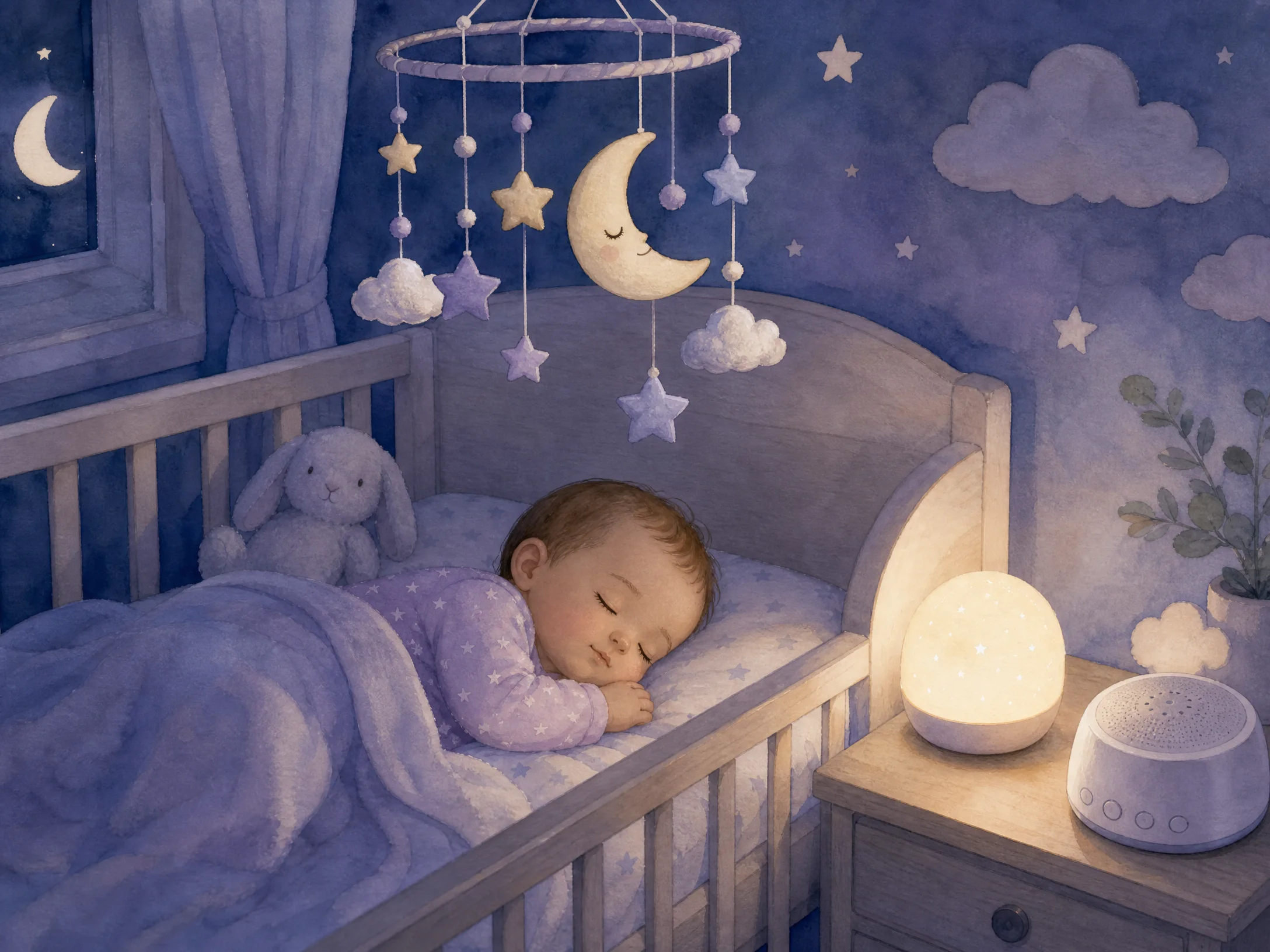 宝宝安睡训练经验分享
